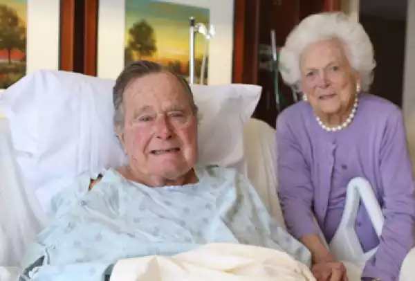 Former US President, George Bush Hospitalized